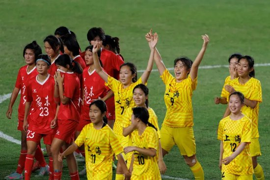胜也点球 败也点球!上海U16女足点杀广东夺十五运首金 胜也点球 败也点球!上海U16女足点杀广东夺十五运首金