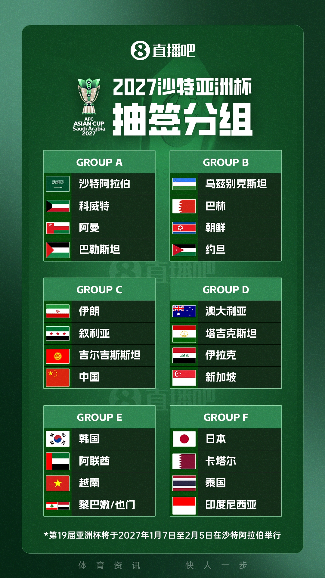国足放弃东盟杯 锁定西亚中亚热身对手备战亚洲杯硬仗