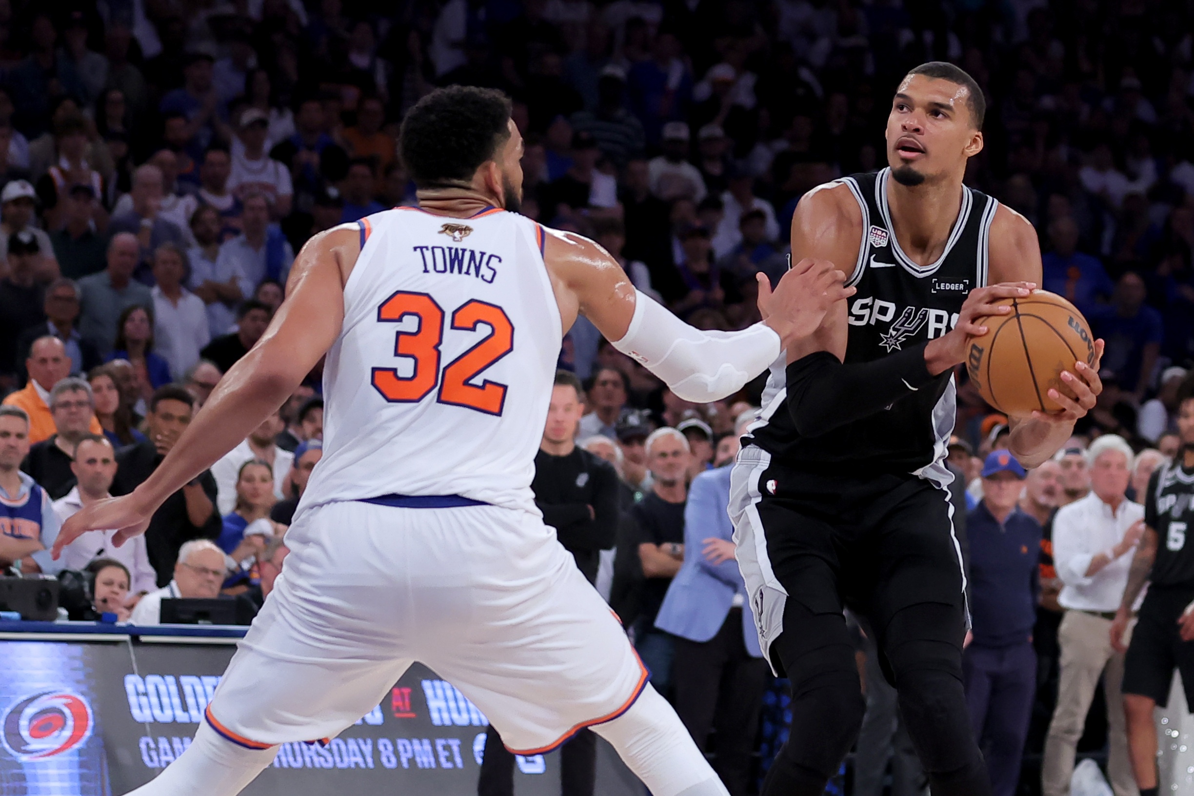 ESPN模型给马刺主场G5胜率56.8% 尼克斯客战仅43.2% ESPN模型给马刺主场G5胜率56.8% 尼克斯客战仅43.2%