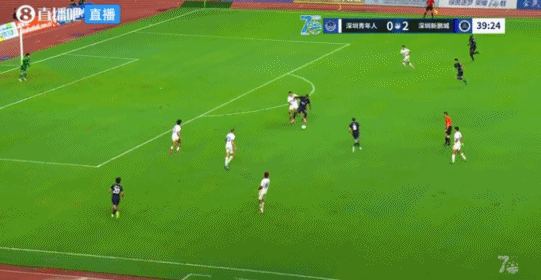 足协杯半场：新鹏城3-0青年人 杜加利奇乌龙+玄智健世界波