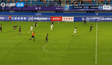 朱鹏宇造点+亲自操刀命中 大连英博半场1-0领先杭州临平吴越