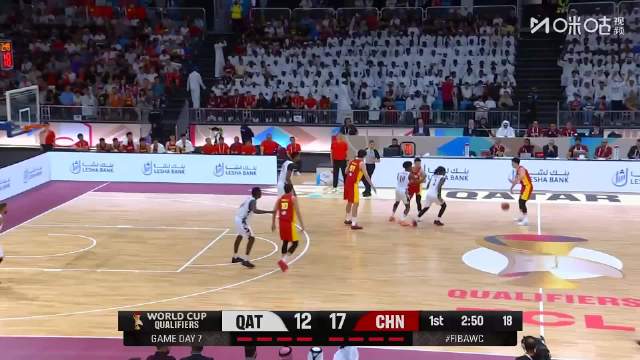 🏀世亚预-中国男篮5人上双大胜卡塔尔!杨瀚森20分钟15分9板